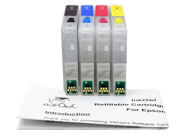 Easy-to-refill Cartridge Pack for EPSON (T0441-T0444)